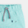 Short en molleton bleu bébé garçon Short en molleton bleu bébé garçon