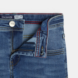 Denim bermuda shorts