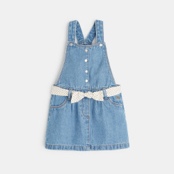 Overall dress in denim