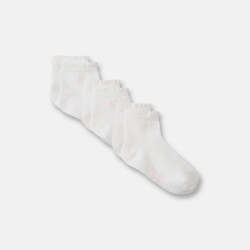 Socquettes blanches (lot de 3)