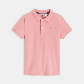 Cotton pique polo shirt