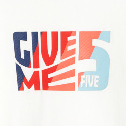 T-shirt à message "Give me...