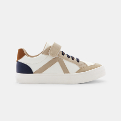 Baskets street basses beige garçon