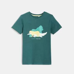 T-shirt à motif animalier