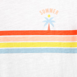 T-shirt à message "Summer"
