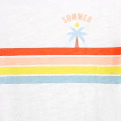 T-shirt à message "Summer"