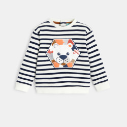 Sweatshirt with lion pattern