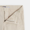 Pantalon chino en twill de coton uni