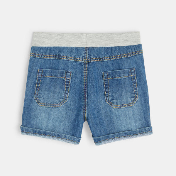 Short en jean bleu bébé garçon Short en jean bleu bébé garçon