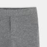 Leggings en jersey uni gris fille Leggings en jersey uni gris fille