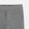 Leggings en jersey uni gris fille