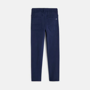 Pull-on wide-leg pants
