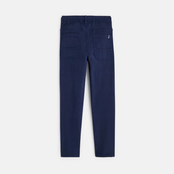 Pull-on wide-leg pants