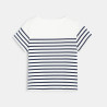 T-shirt marinière bleu bébé garçon T-shirt marinière bleu bébé garçon