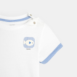 T-shirt with motif