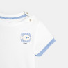 T-shirt à motif blanc bébé garçon T-shirt à motif blanc bébé garçon