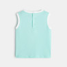 Débardeur en coton bleu bébé garçon Débardeur en coton bleu bébé garçon