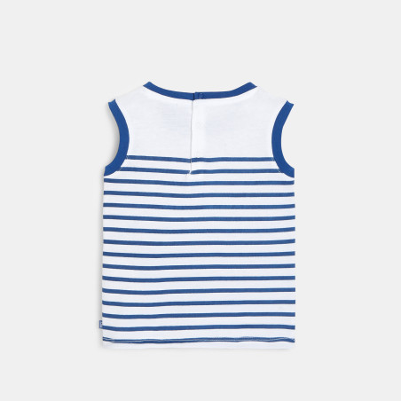 Striped jersey tank top Striped jersey tank top