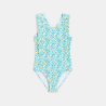 Maillot de bain 1 pièce imprimé vert fille Maillot de bain 1 pièce imprimé vert fille