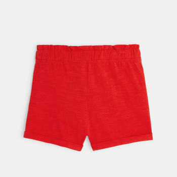 Plain-colored jersey shorts