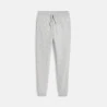 Jogging en molleton gris fille