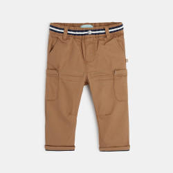 Canvas pants with chevrons...