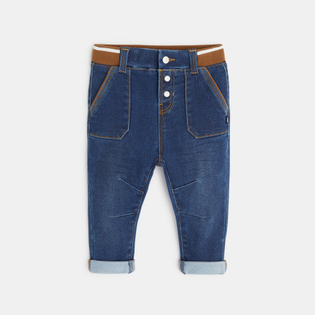 Jean confort ultra stretch bleu bébé garçon Jean confort ultra stretch bleu bébé garçon