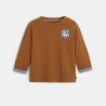 T-shirt chien marron bébé garçon T-shirt chien marron bébé garçon