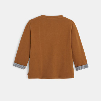 T-shirt chien marron bébé garçon