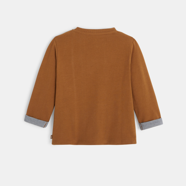 T-shirt chien marron bébé garçon T-shirt chien marron bébé garçon
