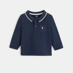 Polo piqué uni manches...