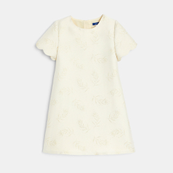 Robe en jacquard à motifs...