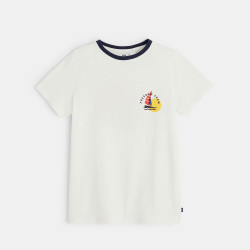 T-shirt motif bateau à voile
