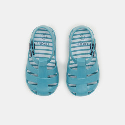Plastic beach sandals