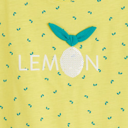T-shirt coloré original Lemon
