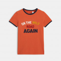 T-shirt "On the wild road again"