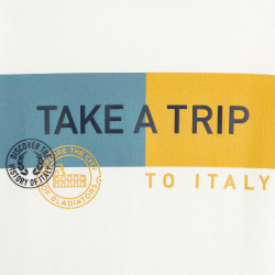 T-shirt à message "take a...