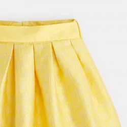 Dressy skirt in jacquard