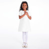 Jacquard dress with iridescent motifs Jacquard dress with iridescent motifs