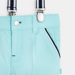 Fancy cotton Bermuda shorts...