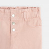 Pantalon mom paper bag rose fille Pantalon mom paper bag rose fille
