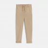 Pantalon large à enfiler beige garçon