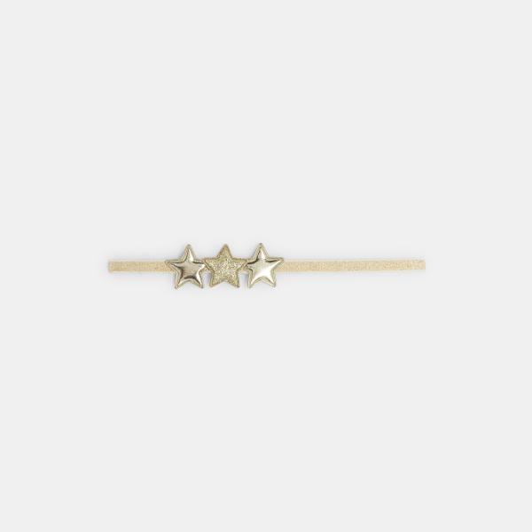 Baby girlu2019s shiny stars elastic headband Baby girlu2019s shiny stars elastic headband