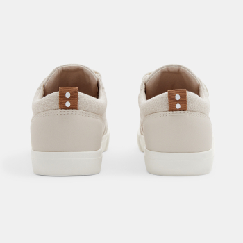 Chaussures en toile à scratch beige garçon
