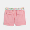 Short coton fantaisie rose bébé fille Short coton fantaisie rose bébé fille