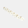 Baby girl's white floral elastic headband Baby girl's white floral elastic headband