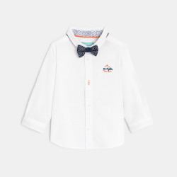 Chemise modulable blanc bébé garçon