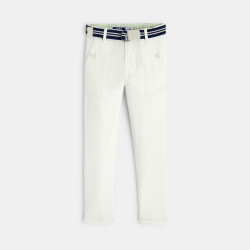 Pantalon slim en toile +...