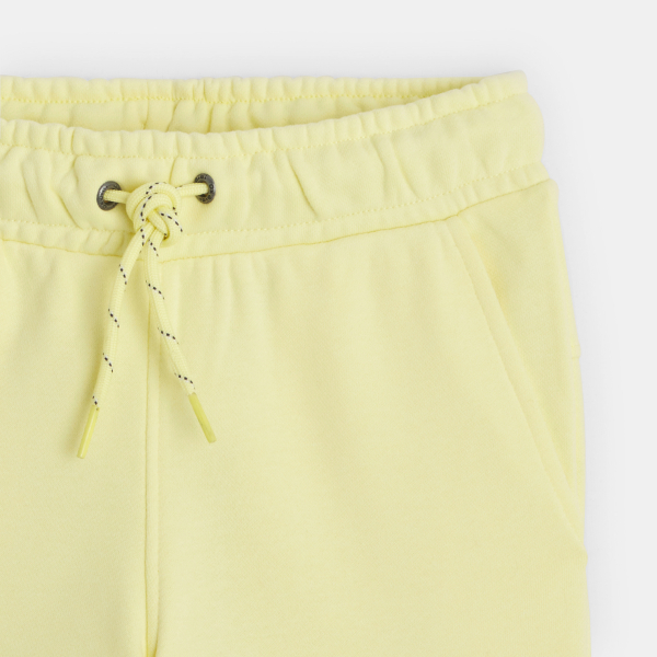 Girl's plain yellow cargo joggers Girl's plain yellow cargo joggers