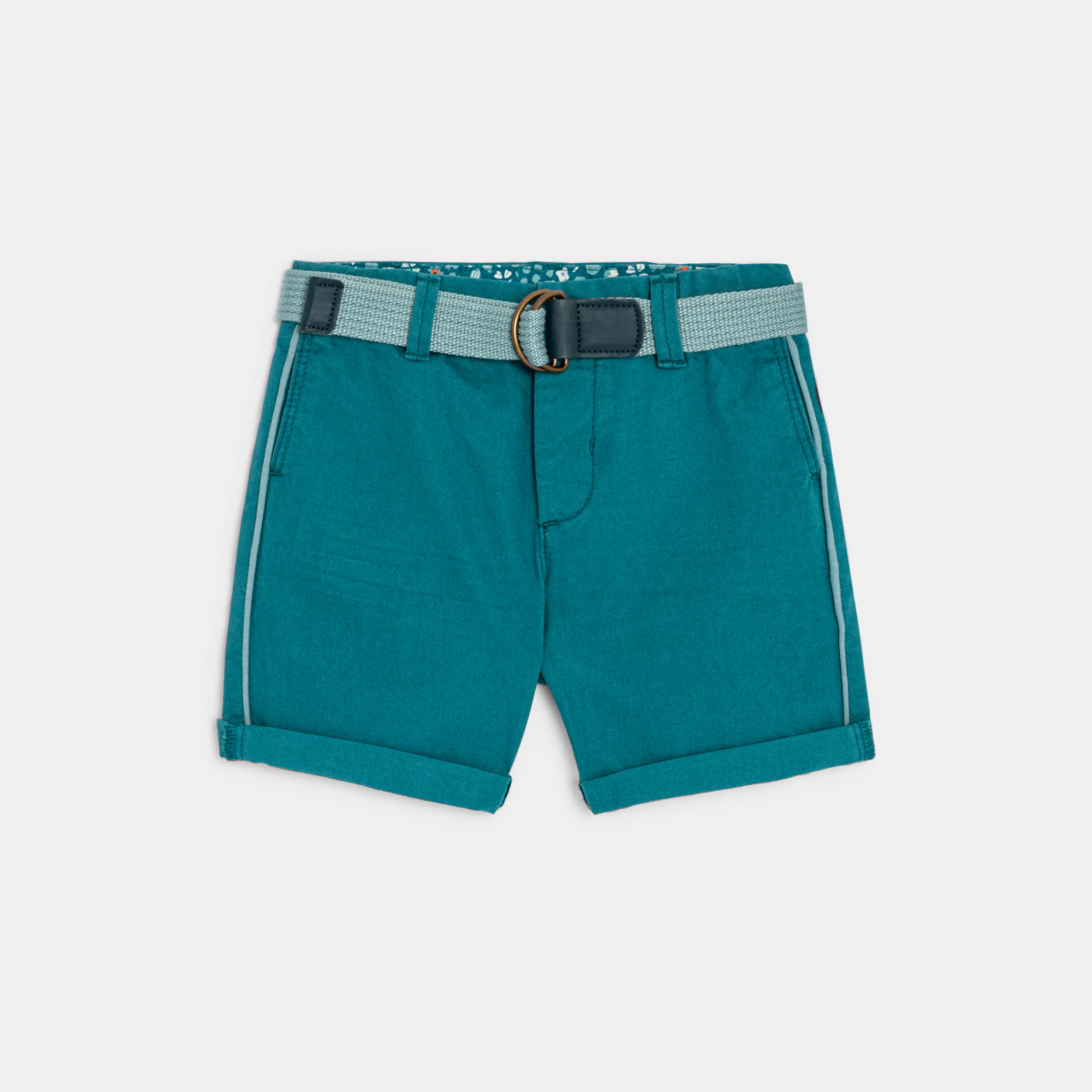 Bermuda chino bleu bébé garçon Bermuda chino bleu bébé garçon